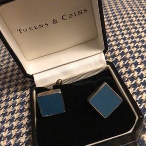 Yankees cuff links